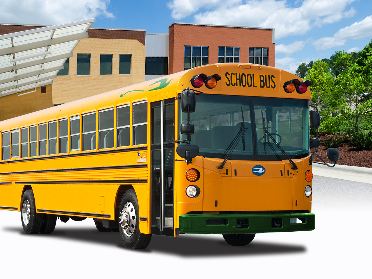 First Blue Bird All Electric School Buses Delivered to a Transportation